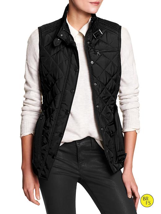 Factory Quilted Puffer Vest | Banana Republic