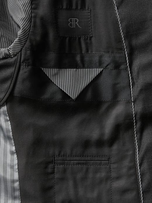 BR Monogram Shadow Plaid Suit Jacket