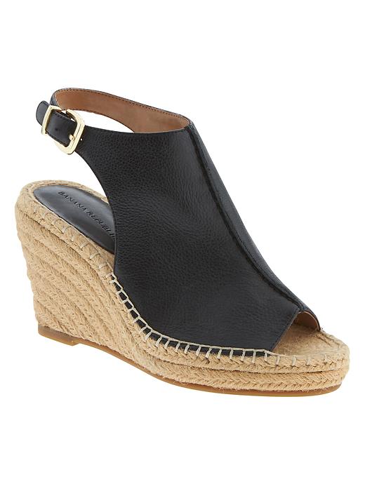 Noemie Espadrille Wedge Banana Republic