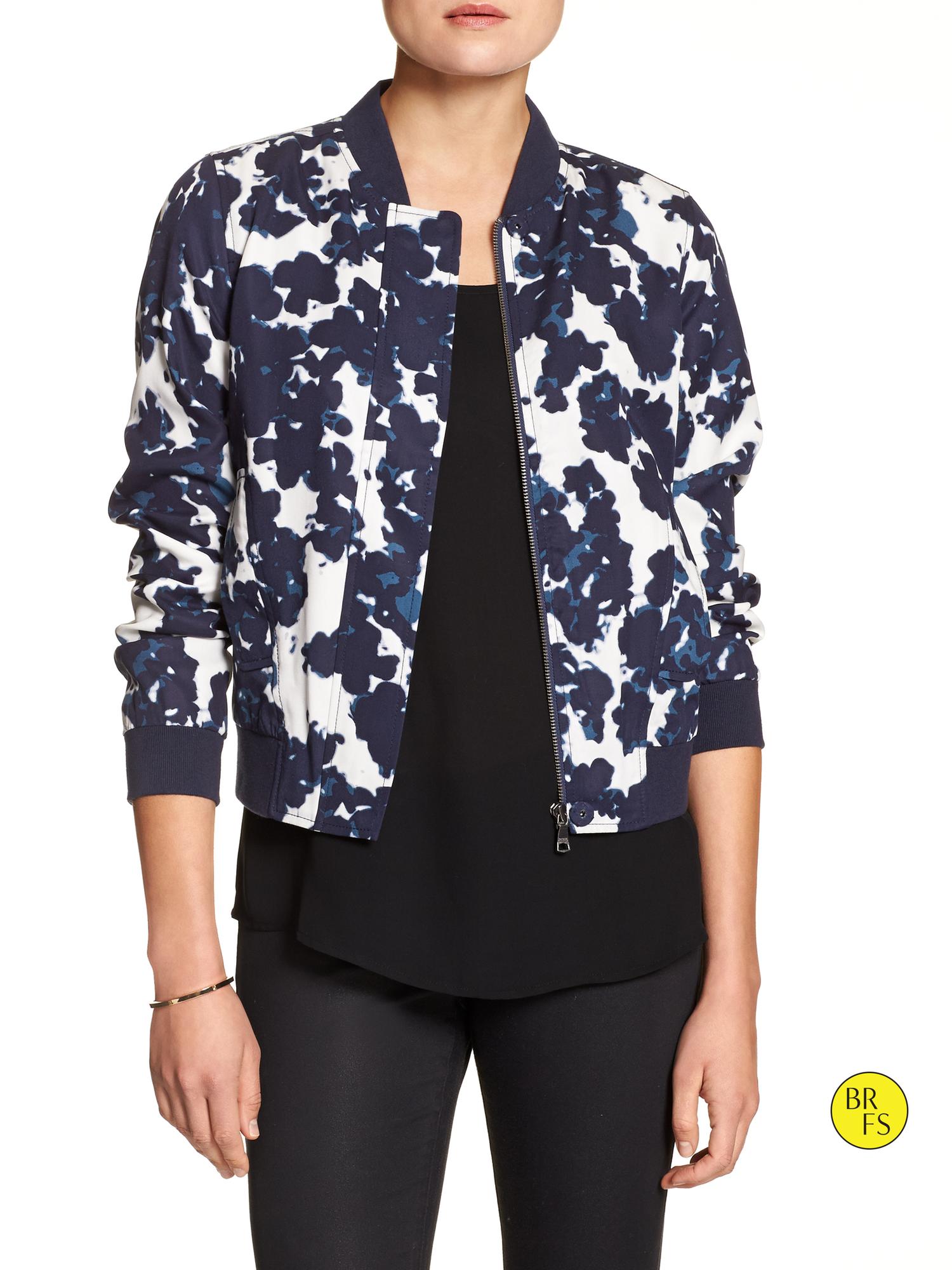 Factory Soft Bomber Jacket Banana Republic