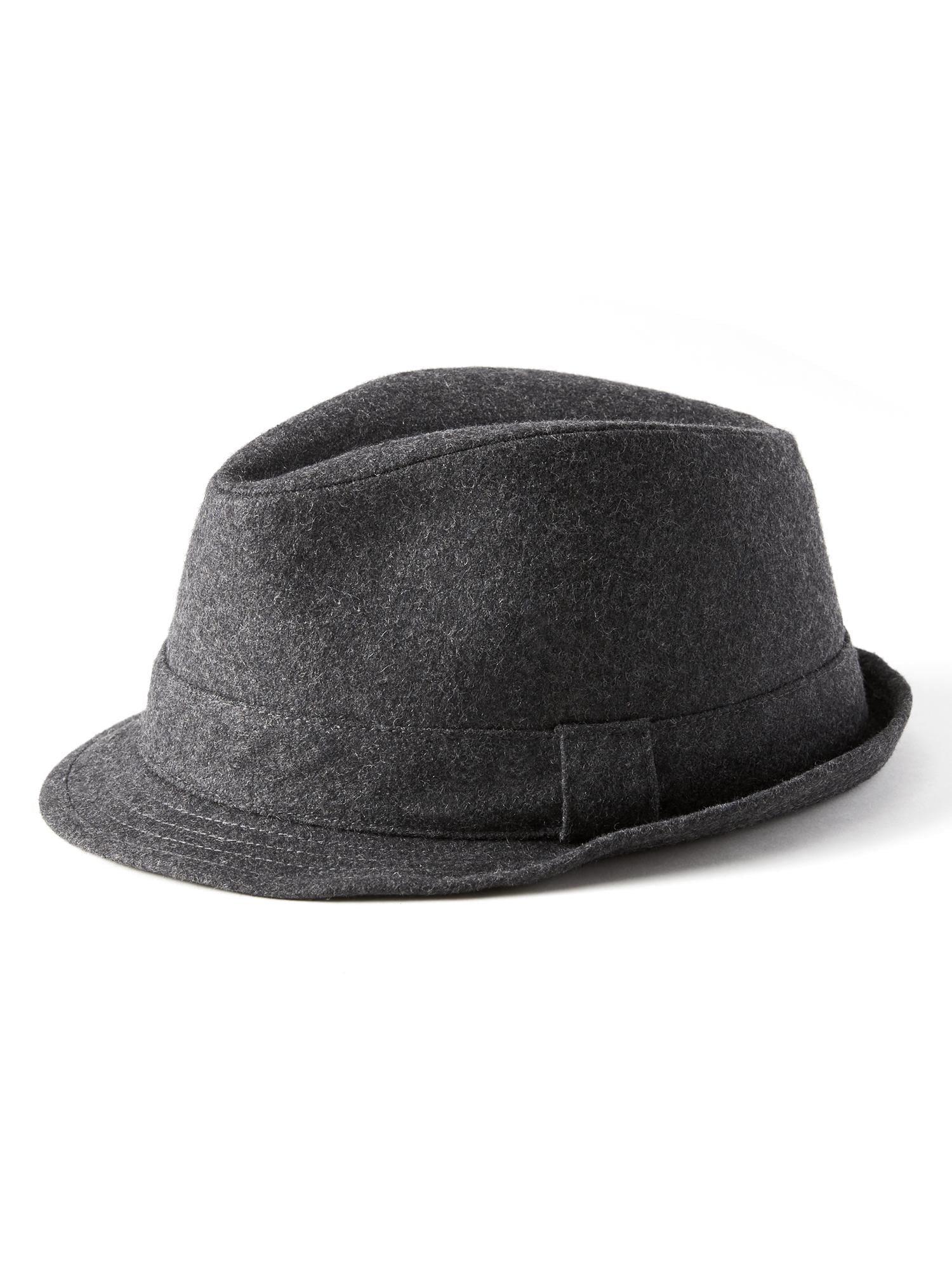 Gray Fedora Banana Republic