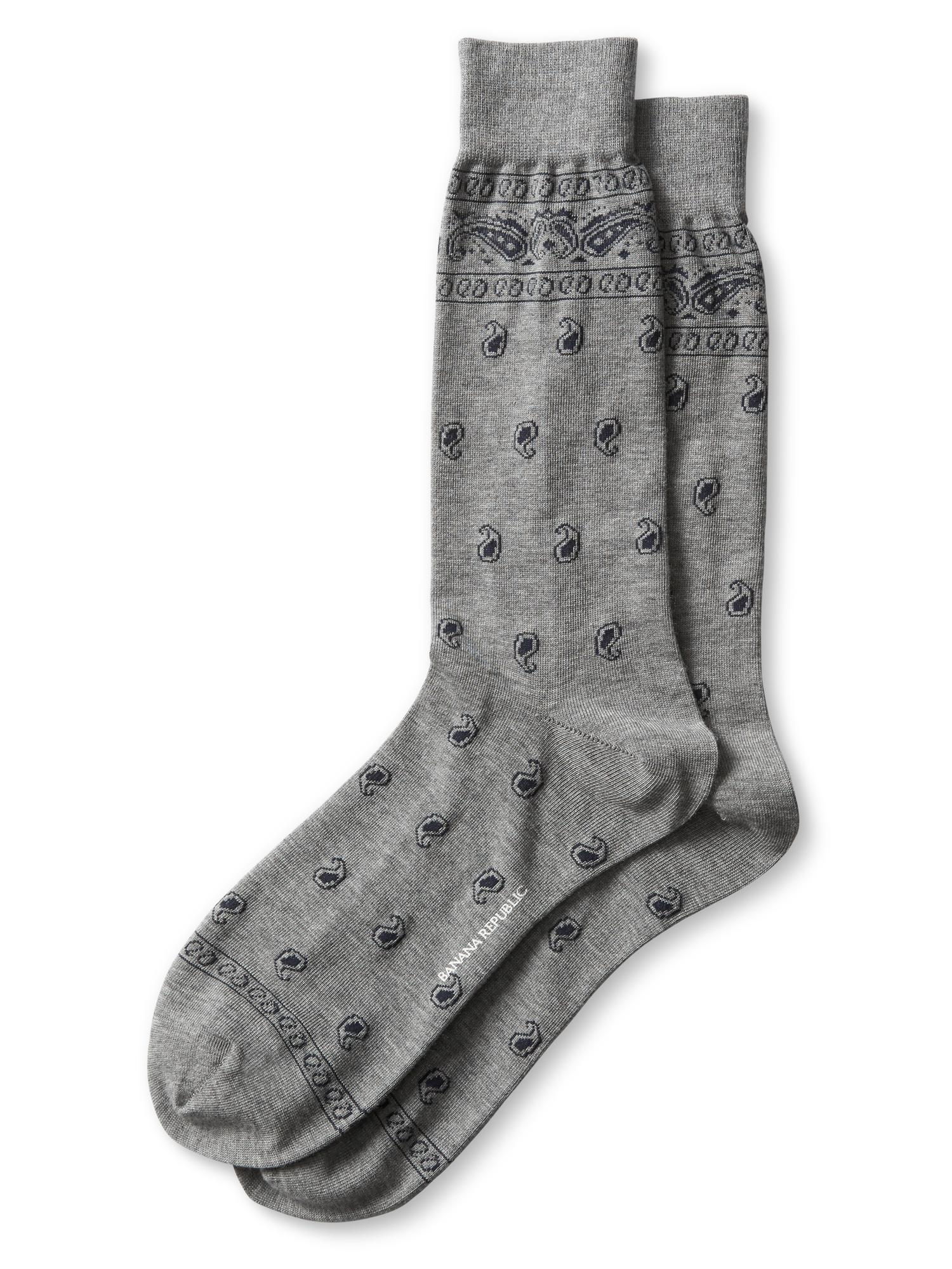 Luxe Bandana Sock