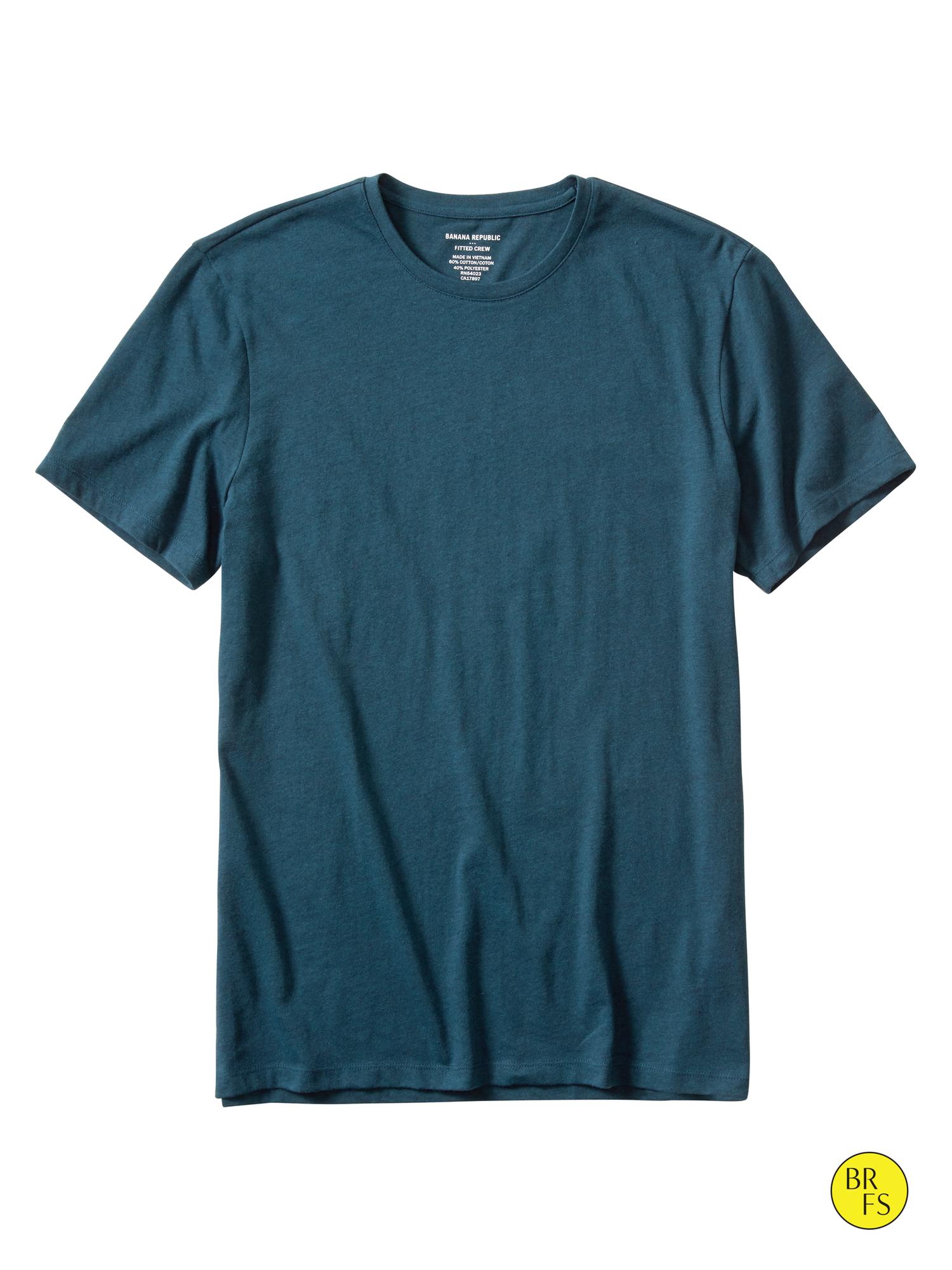 Factory Fitted CrewNeck Tee Banana Republic