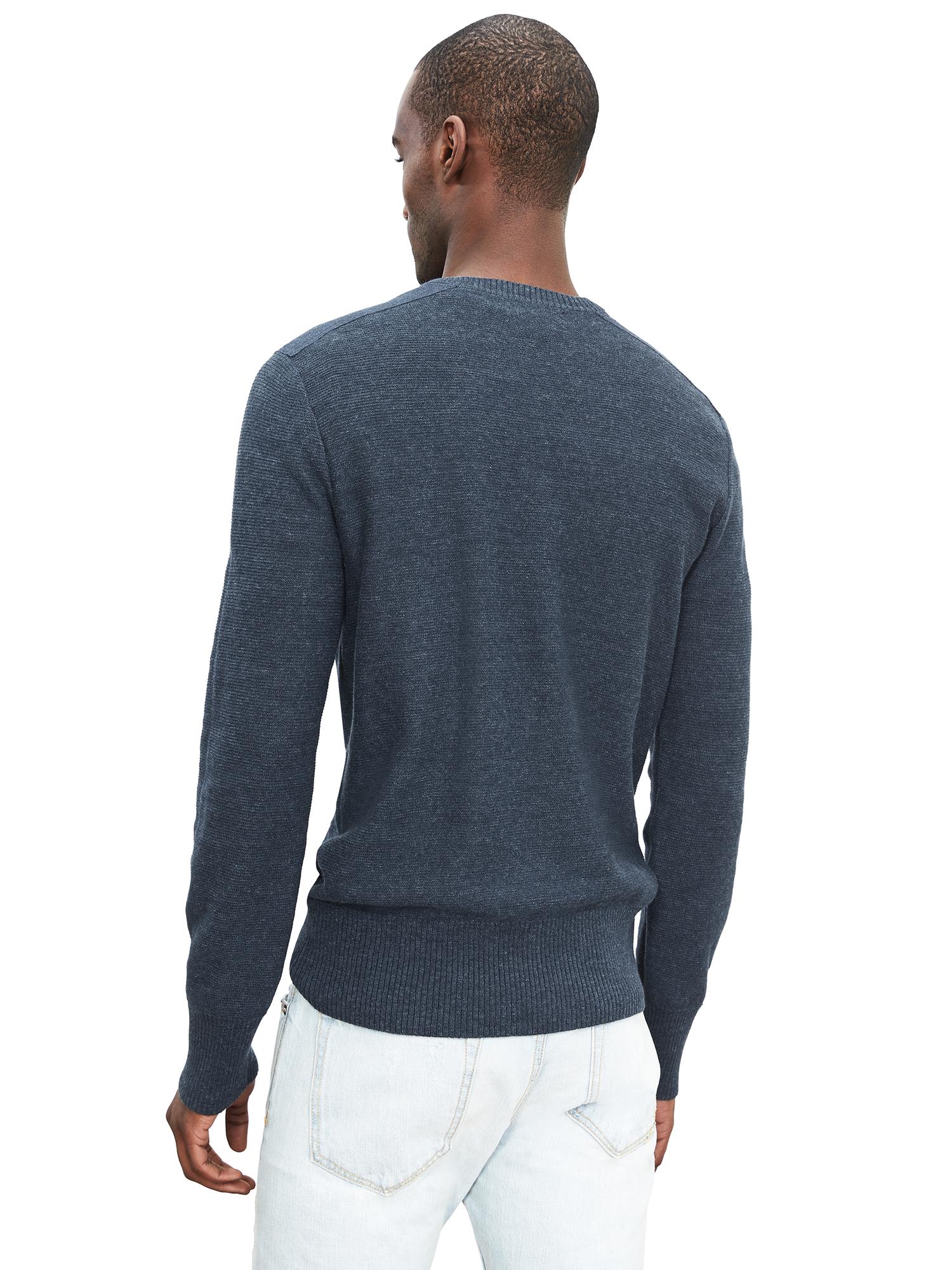 Chest-Pocket Crew Pullover