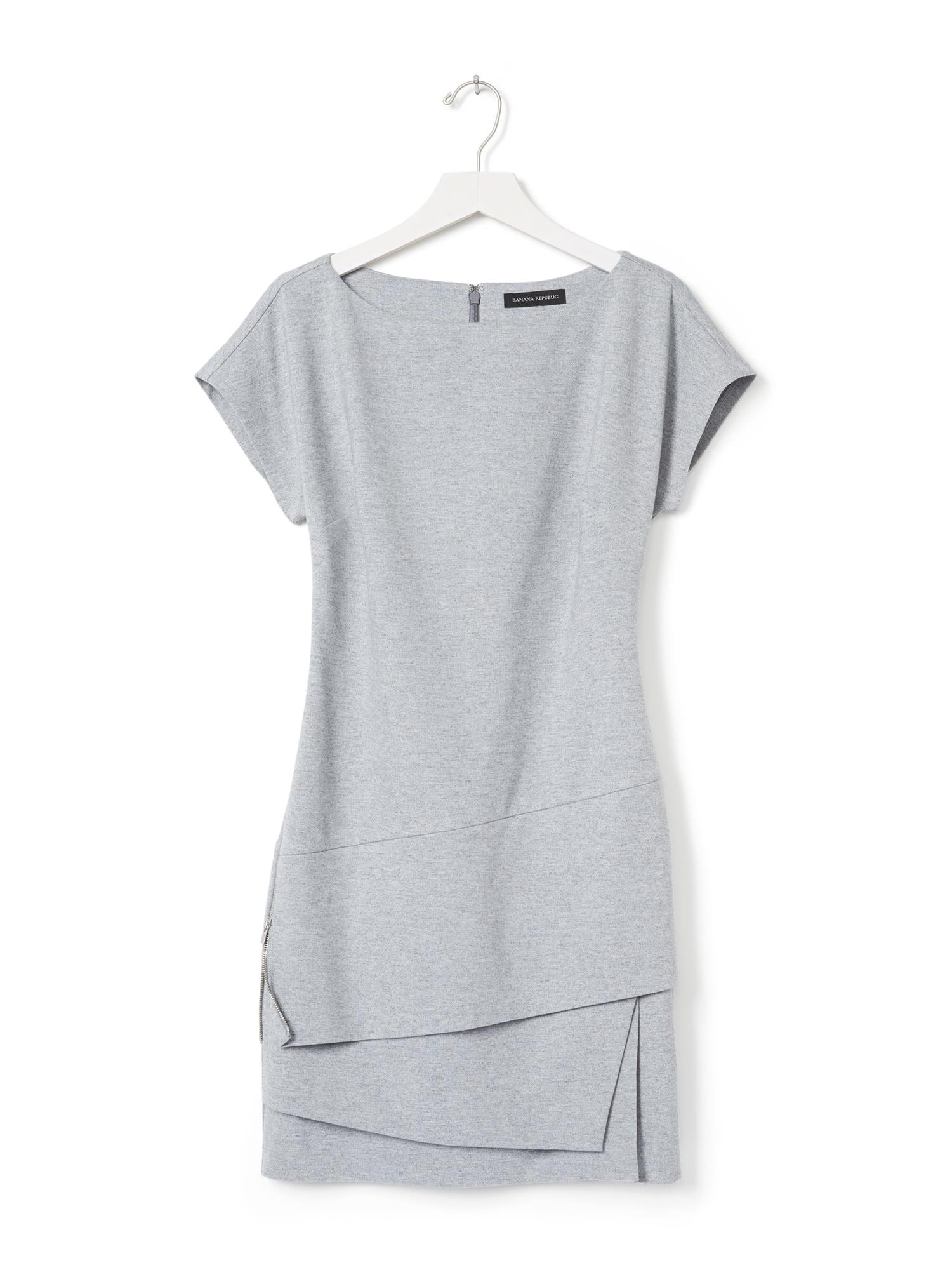 Ponte Asymmetrical Dress