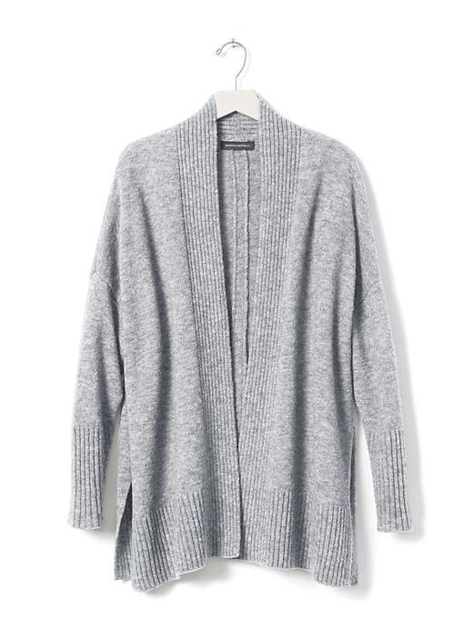 Cardigan Ouvert Banana Republic Taille XS - Neuf Avec étiquettes, Manches 3/4, Multicolore, Coupe Regular