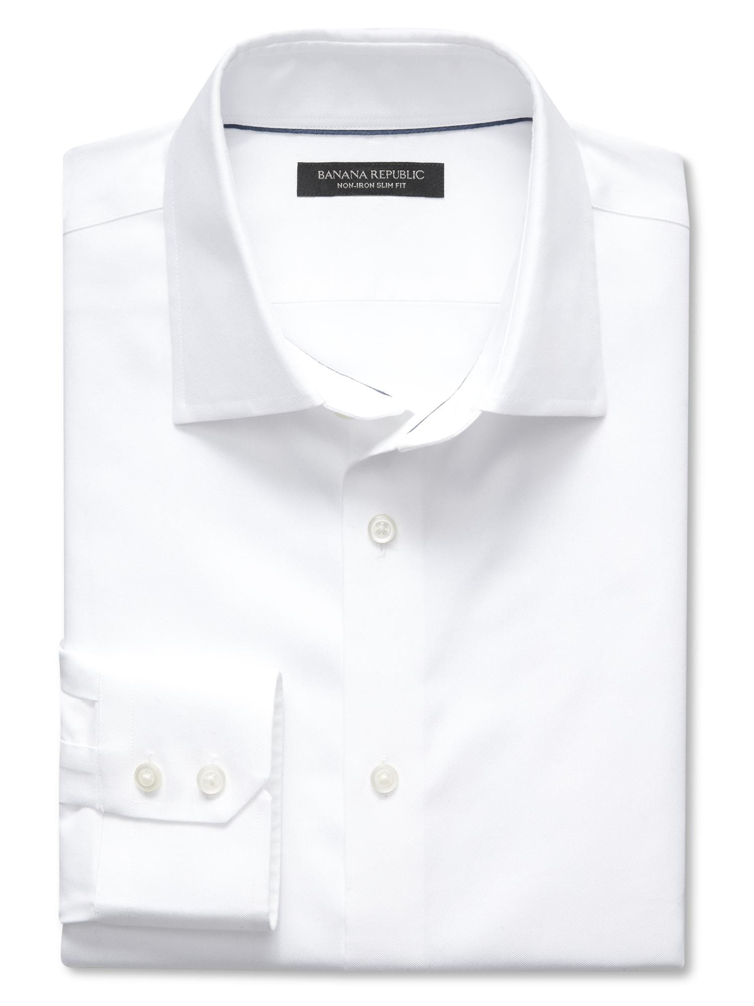 Classic-Fit Non-Iron Solid Shirt