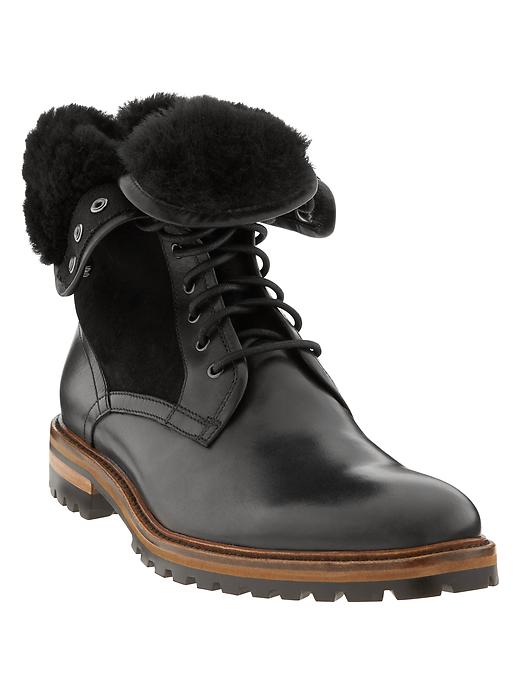 Jude Shearling Boot | Banana Republic display picture 1