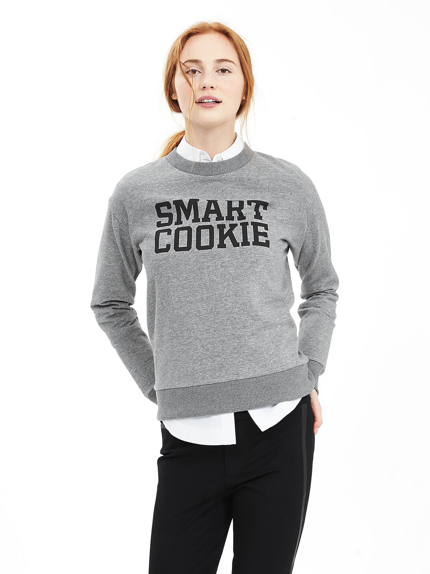 "Smart Cookie" Graphic Sweatshirt