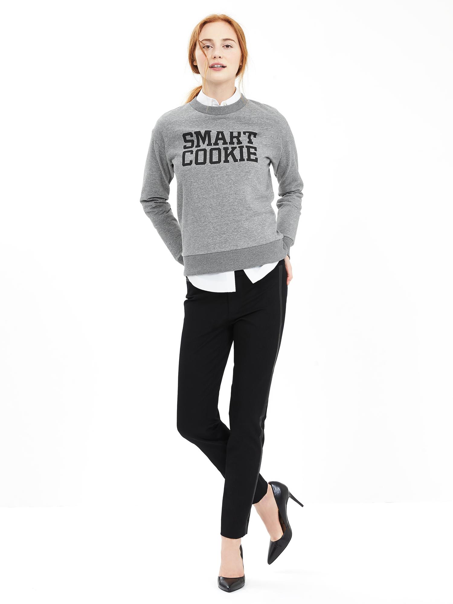 "Smart Cookie" Graphic Sweatshirt