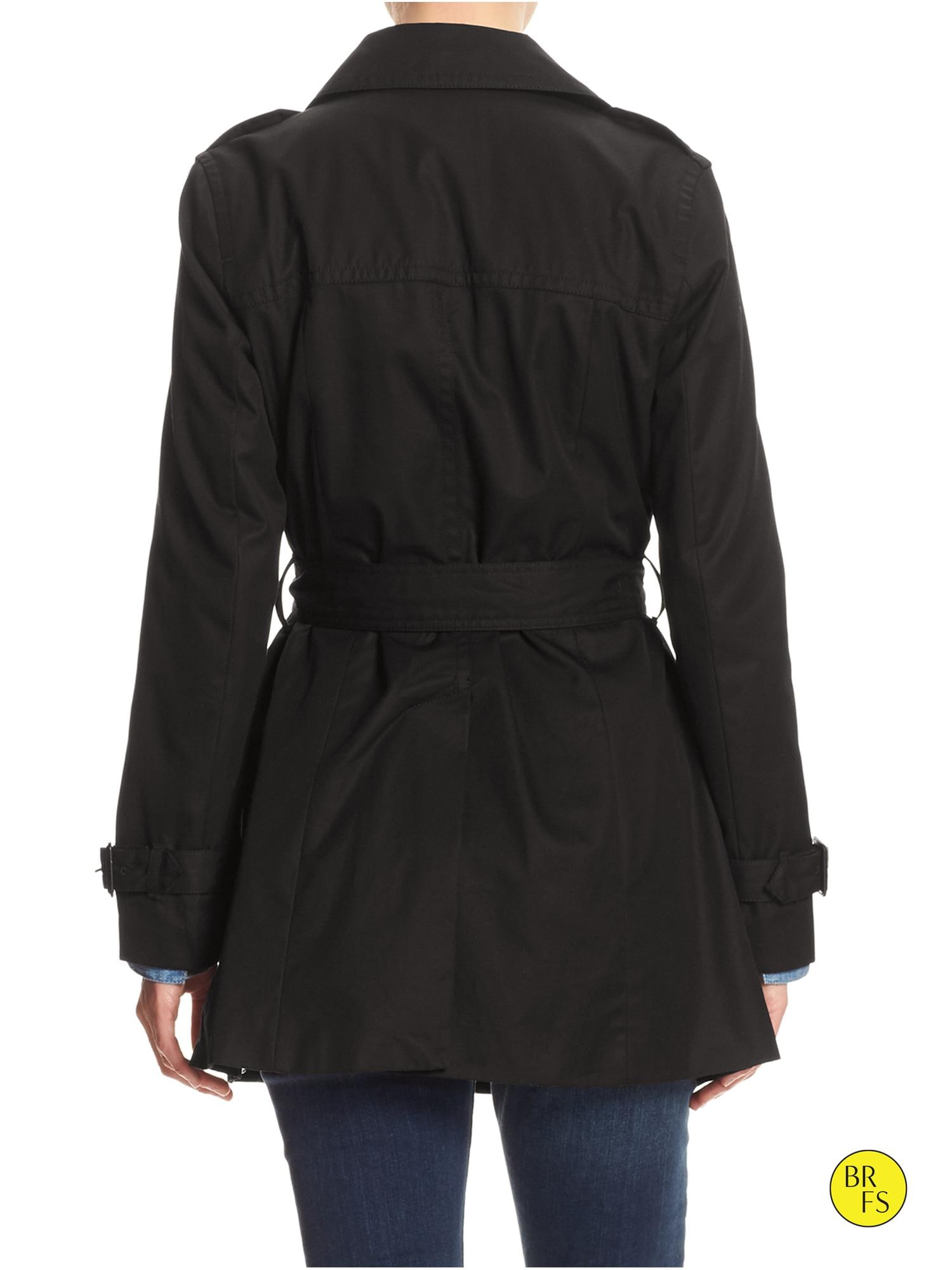 PANERO \"TRENCH COAT\"（BLACK） trench coat
