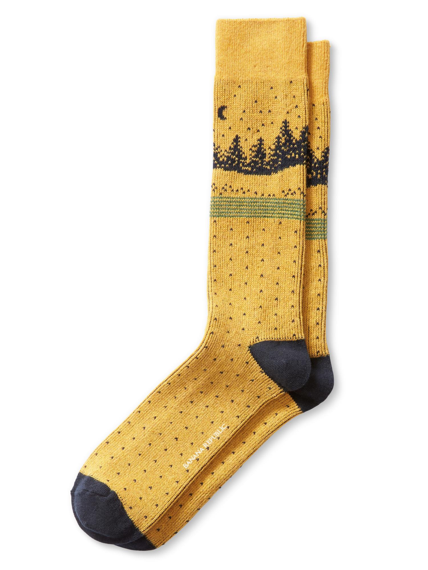Scenic Sock Banana Republic