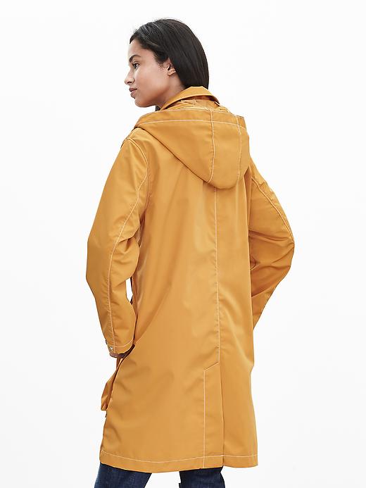 Banana republic yellow raincoat hotsell