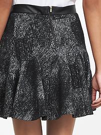 登場! Jacquard Fit-and-Flare Skirt | Banana Republic スカート