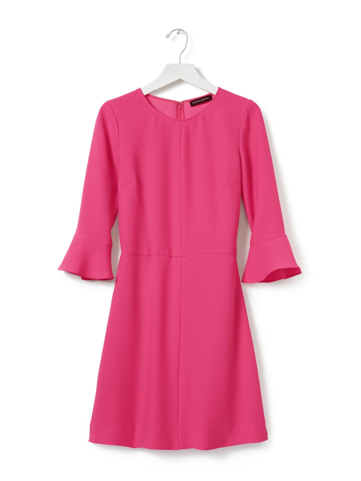 Flutter-Sleeve Dress