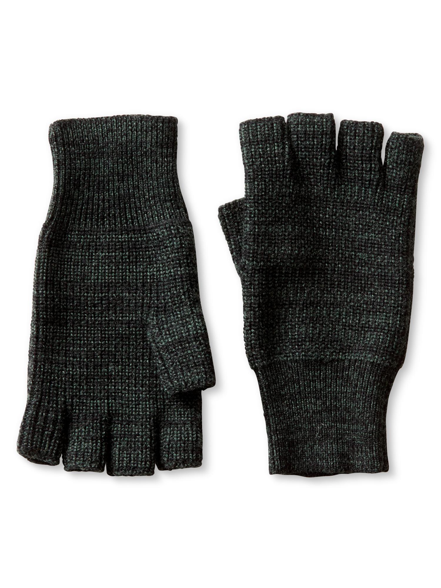 ExtraFine Merino Wool Fingerless Glove Banana Republic