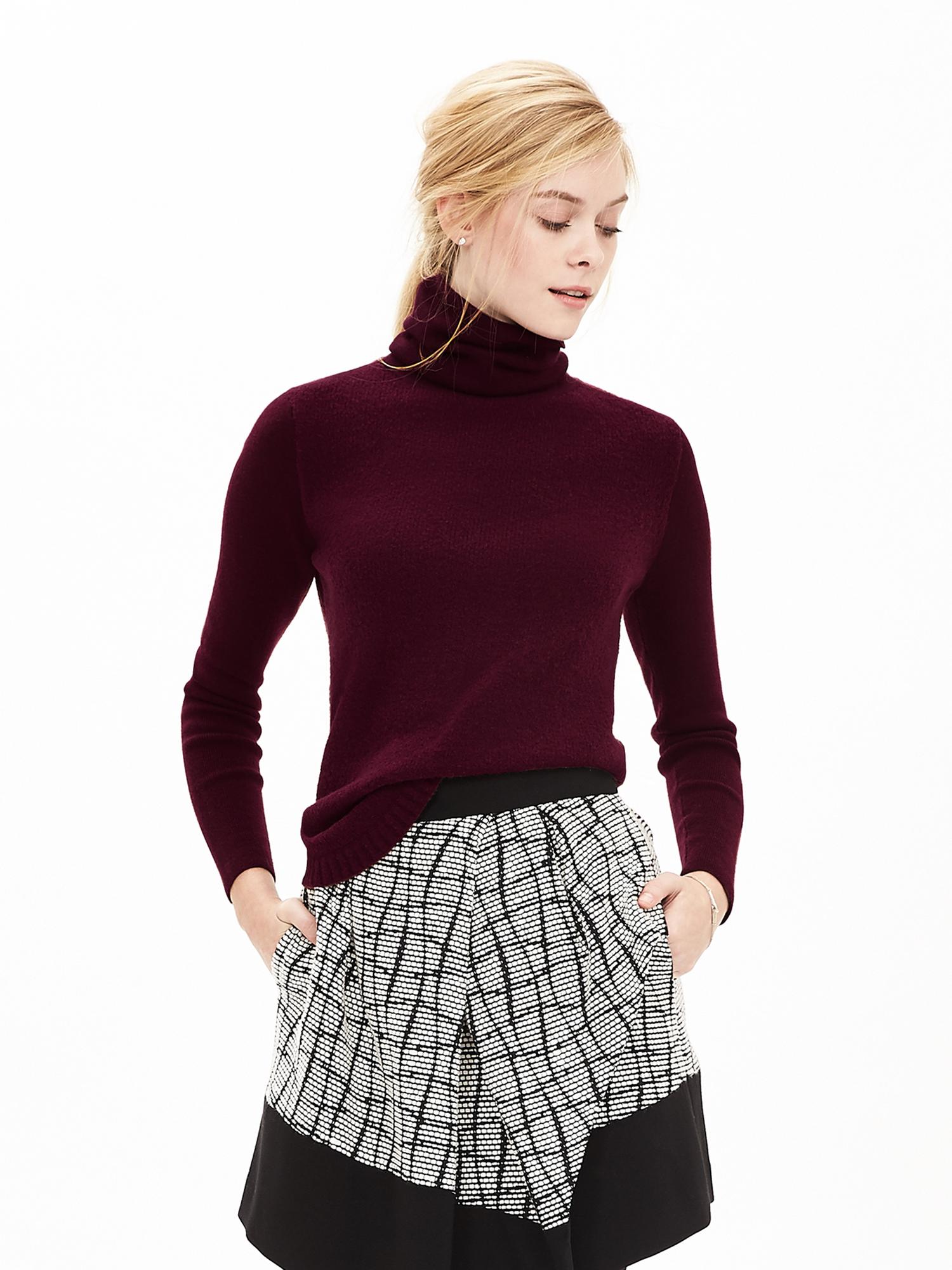 Ribbed Turtleneck Banana Republic 5599