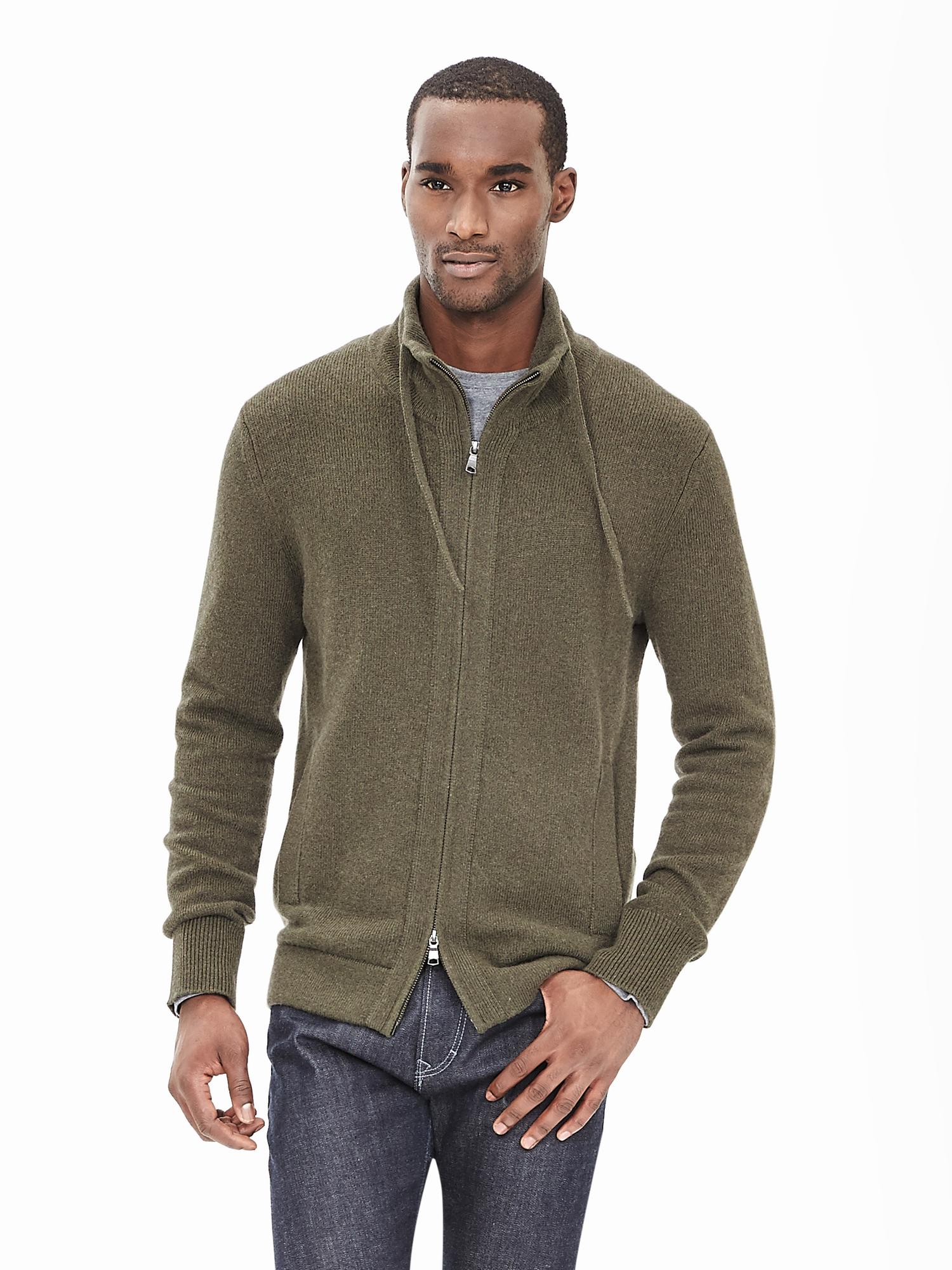 Todd & Duncan Cashmere Sweater Jacket | Banana Republic