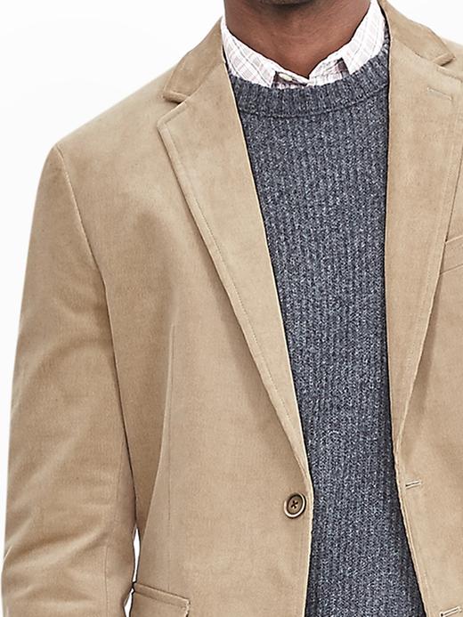 Modern Slim Corded Blazer Banana Republic
