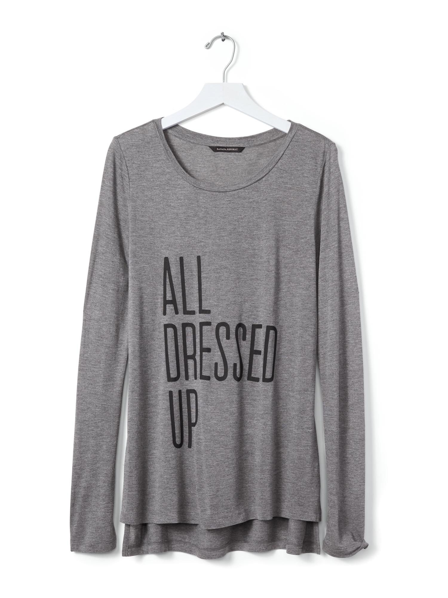 "All Dressed Up" Graphic Tee