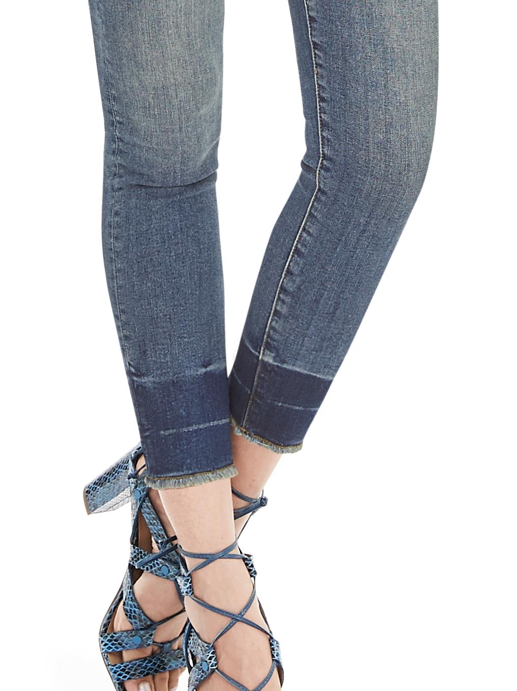 Medium Wash Skinny Ankle Jean