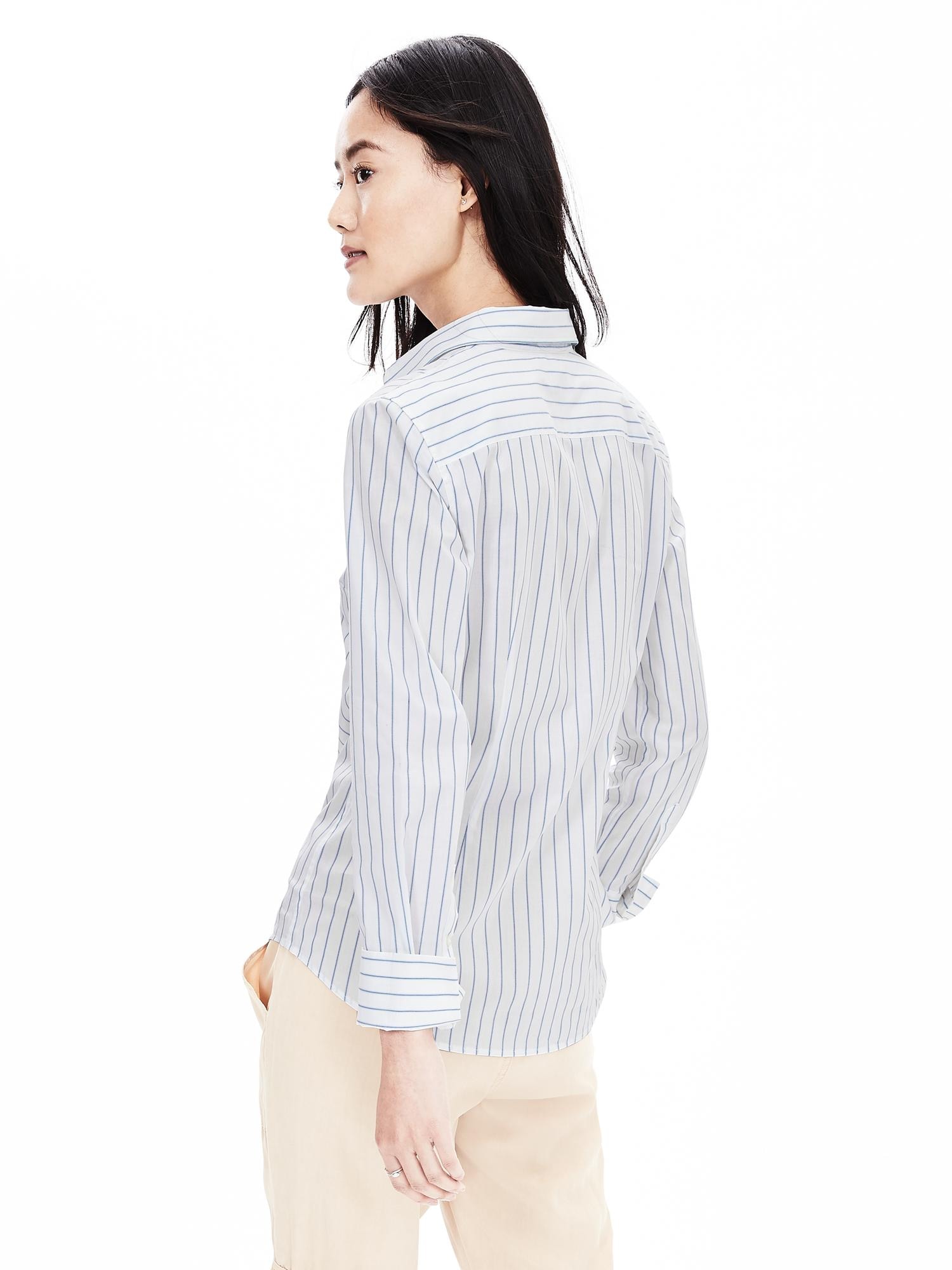 Riley-Fit Multi-Stripe Shirt