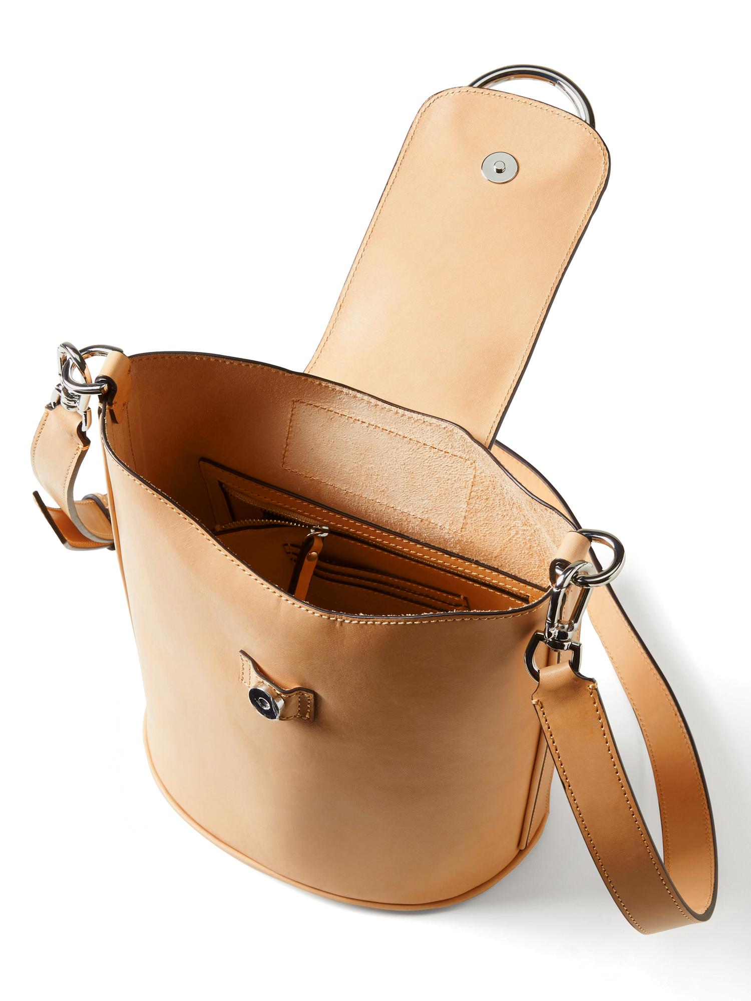 Italian Vachetta Bucket Bag