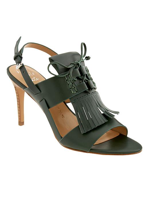 Sandales à Talons Banana Republic Samanda - Taille 7 US - Rhum - Neuves Avec Boîte