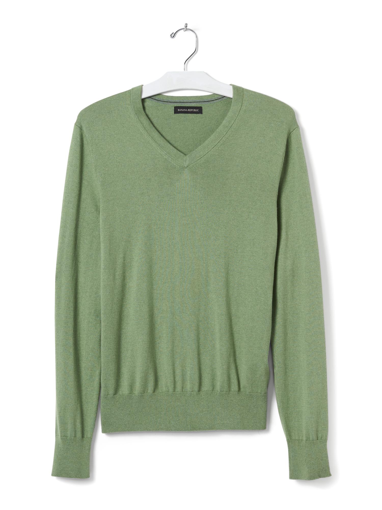 Banana republic cotton hot sale cashmere sweater