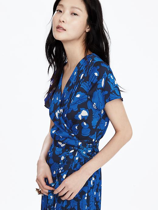 strapless open back dress Pleated Cuff Shirt Dress main image 0