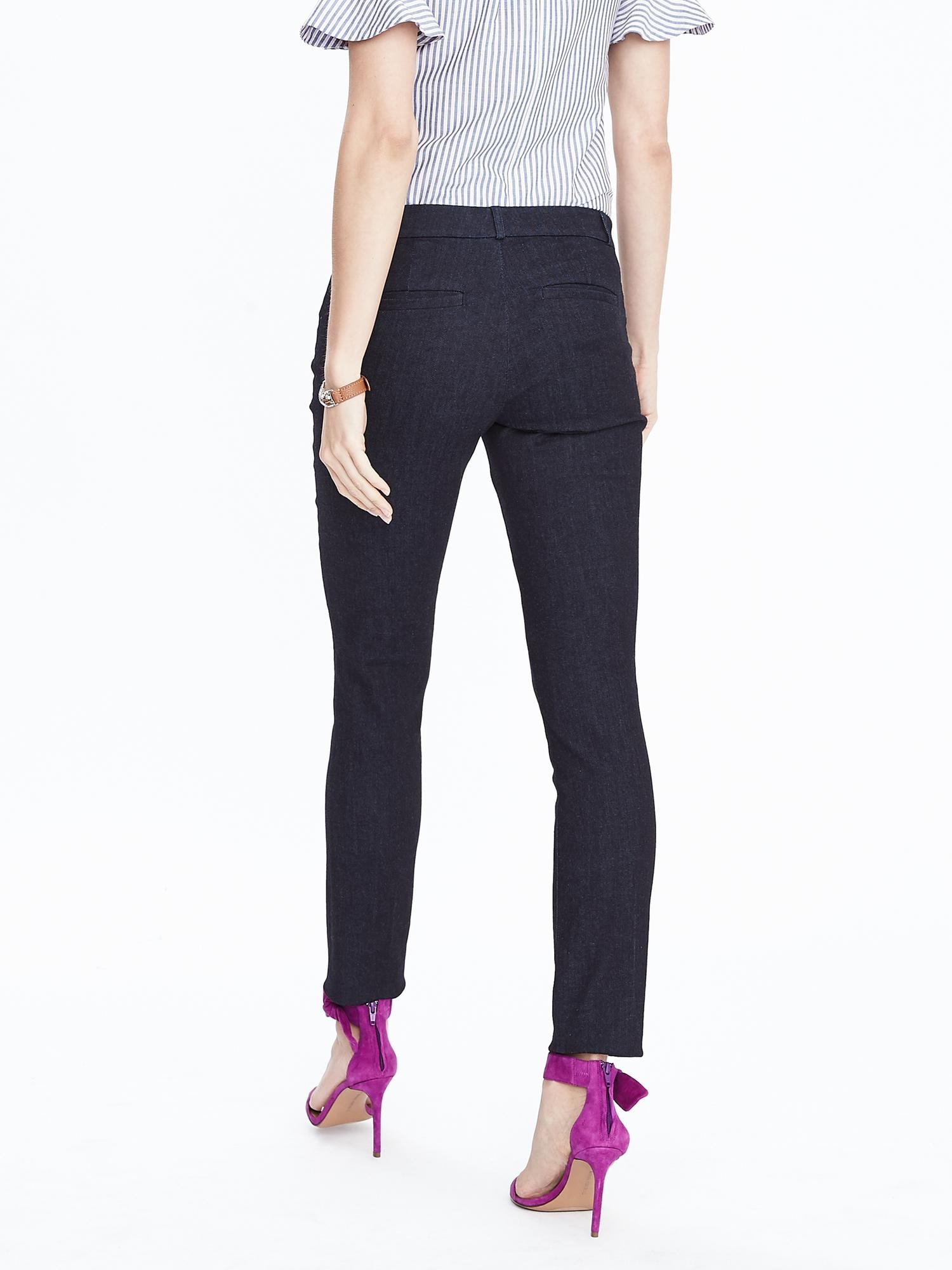 Sloan Skinny-Fit Denim Ankle Pant