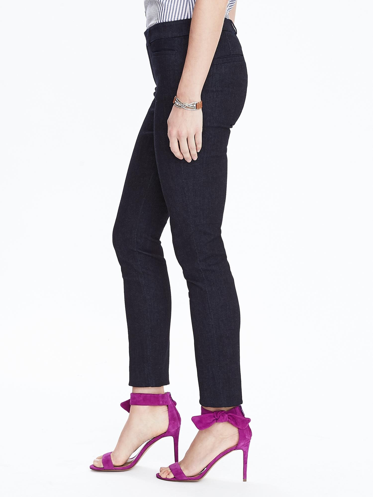 Sloan Skinny-Fit Denim Ankle Pant