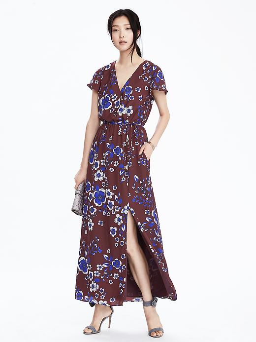 Floral Maxi Dress | Banana Republic