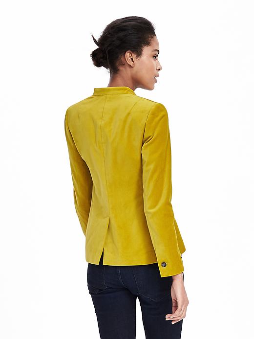 Yellow Banana Republic Velvet Jacket Banana Republic Jackets Coats