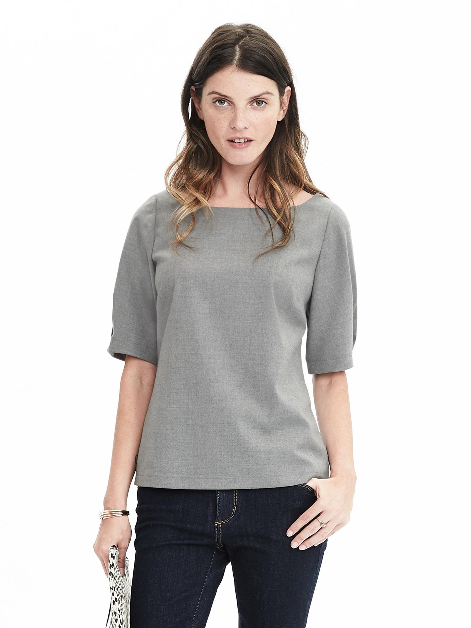 PUFF SLEEVE BANANA LEAF MINI
