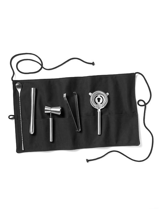 Izola &#124 Bar Apron with Stainless Steel Tools