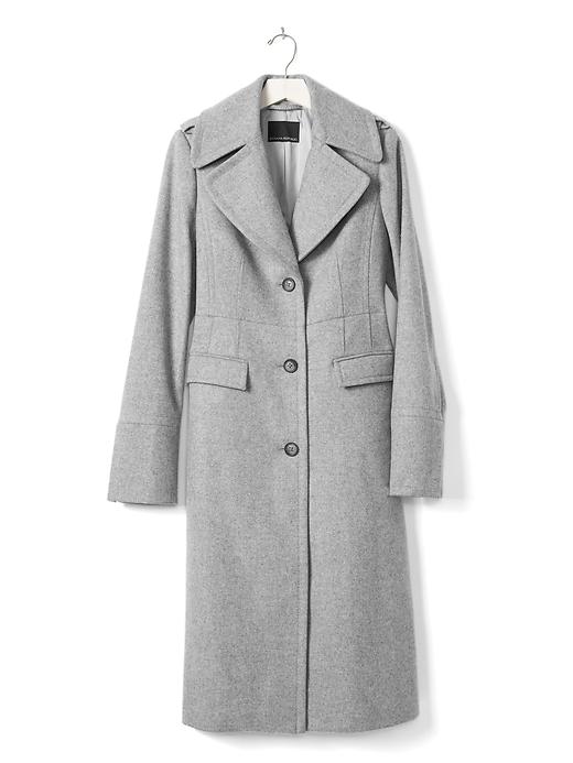 [完売品]Wool melton over coat Wool Melton Coat – La Garçonne