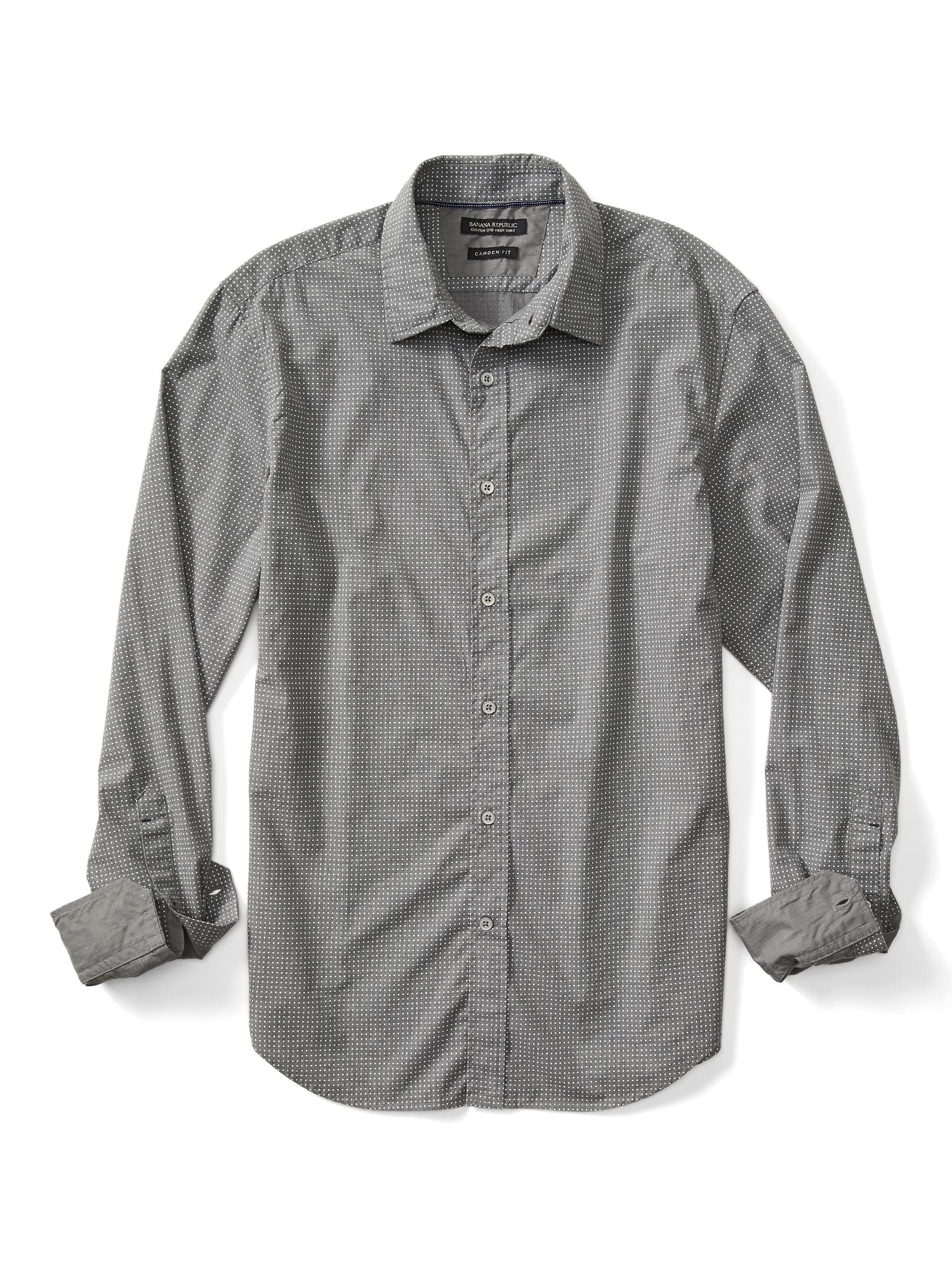 00'S Banana Republic Camden Fit Long Sleeve Linen Button Down Shirt Men's Size L linen gray type Vintage Second Hand