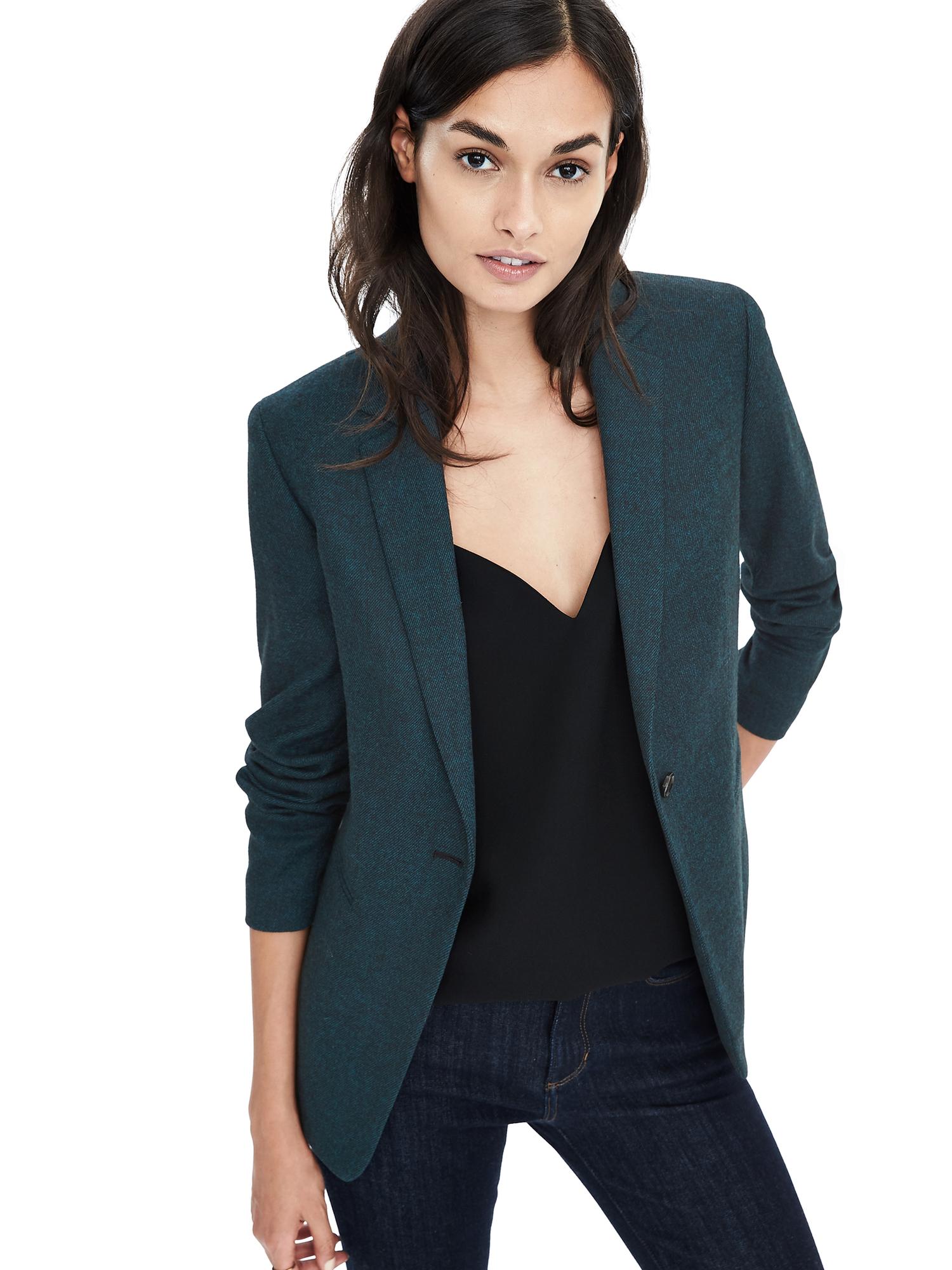 Textured Blazer