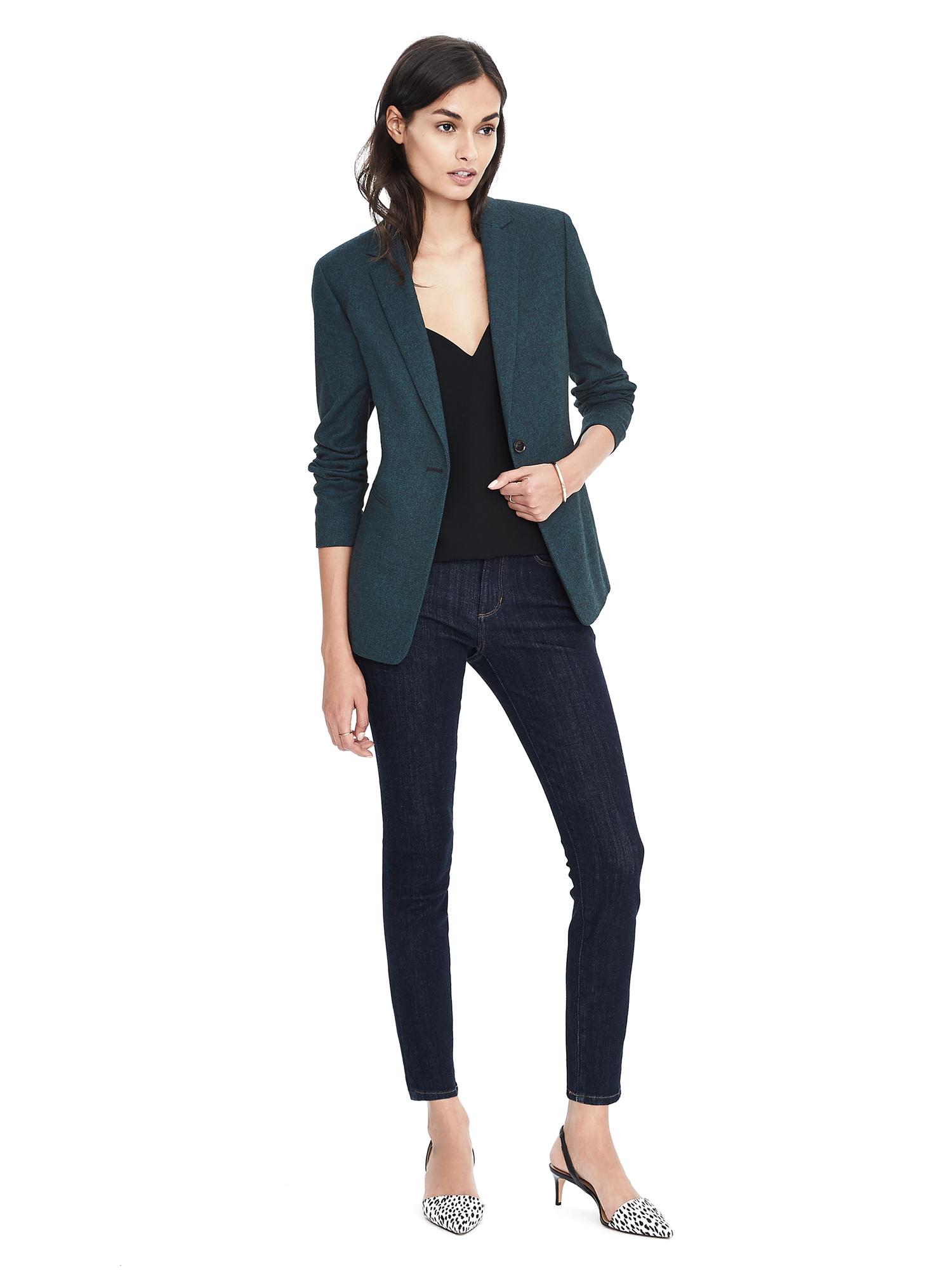 Textured Blazer