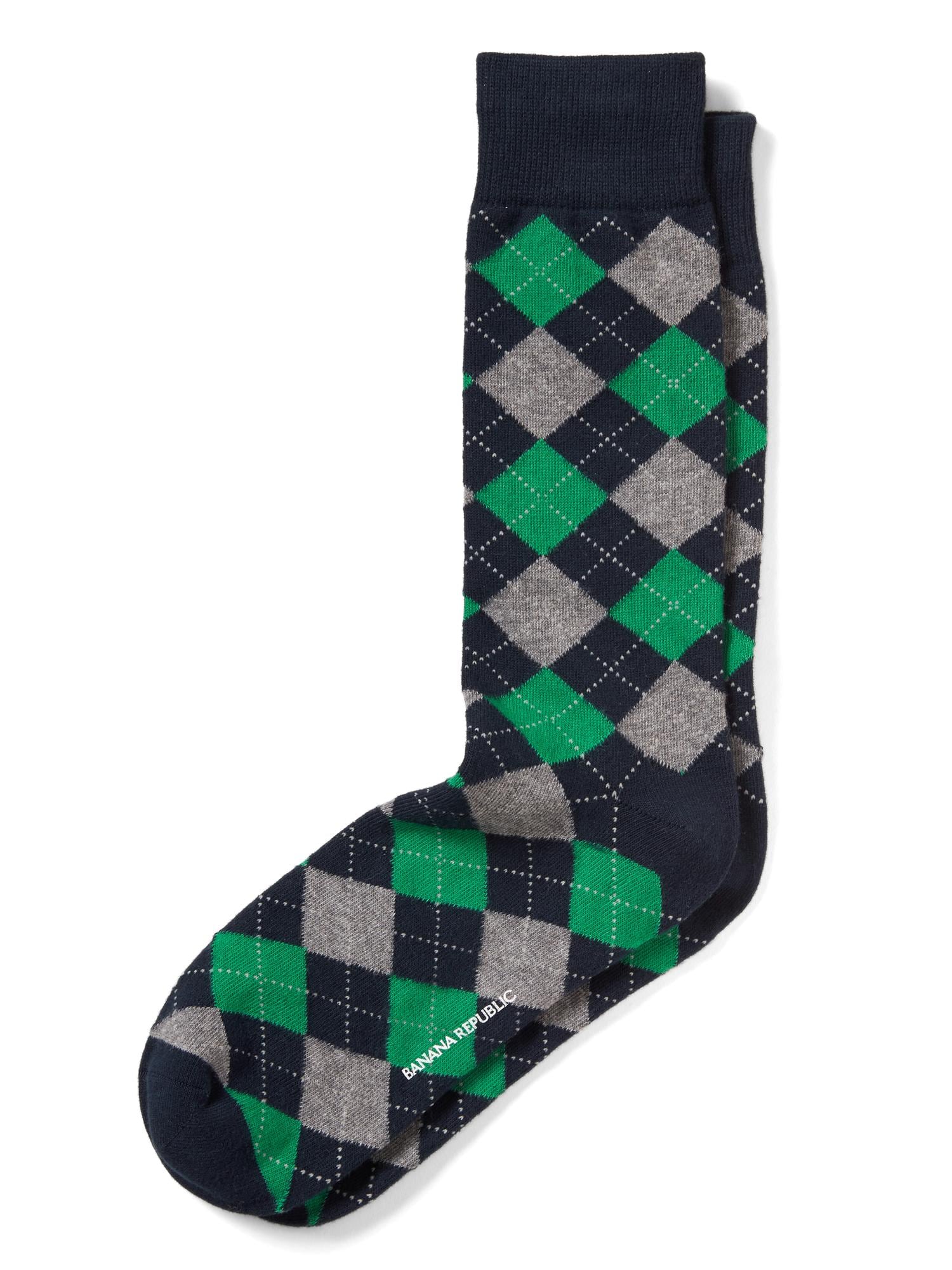 Modern Argyle Sock