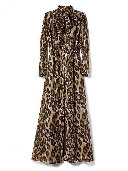 Leopard Maxi Dress | Banana Republic