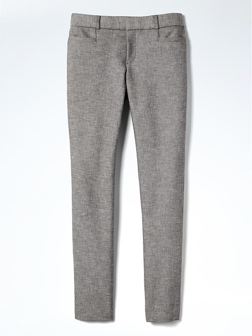 Banana Republic Sloan-Fit Charcoal Slim Ankle Pant - ShopStyle