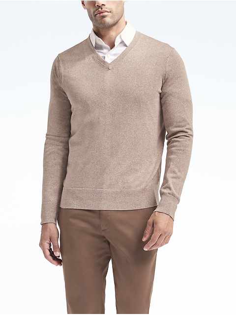 Men's Silk Cotton Cashmere Sweaters | Banana Republic