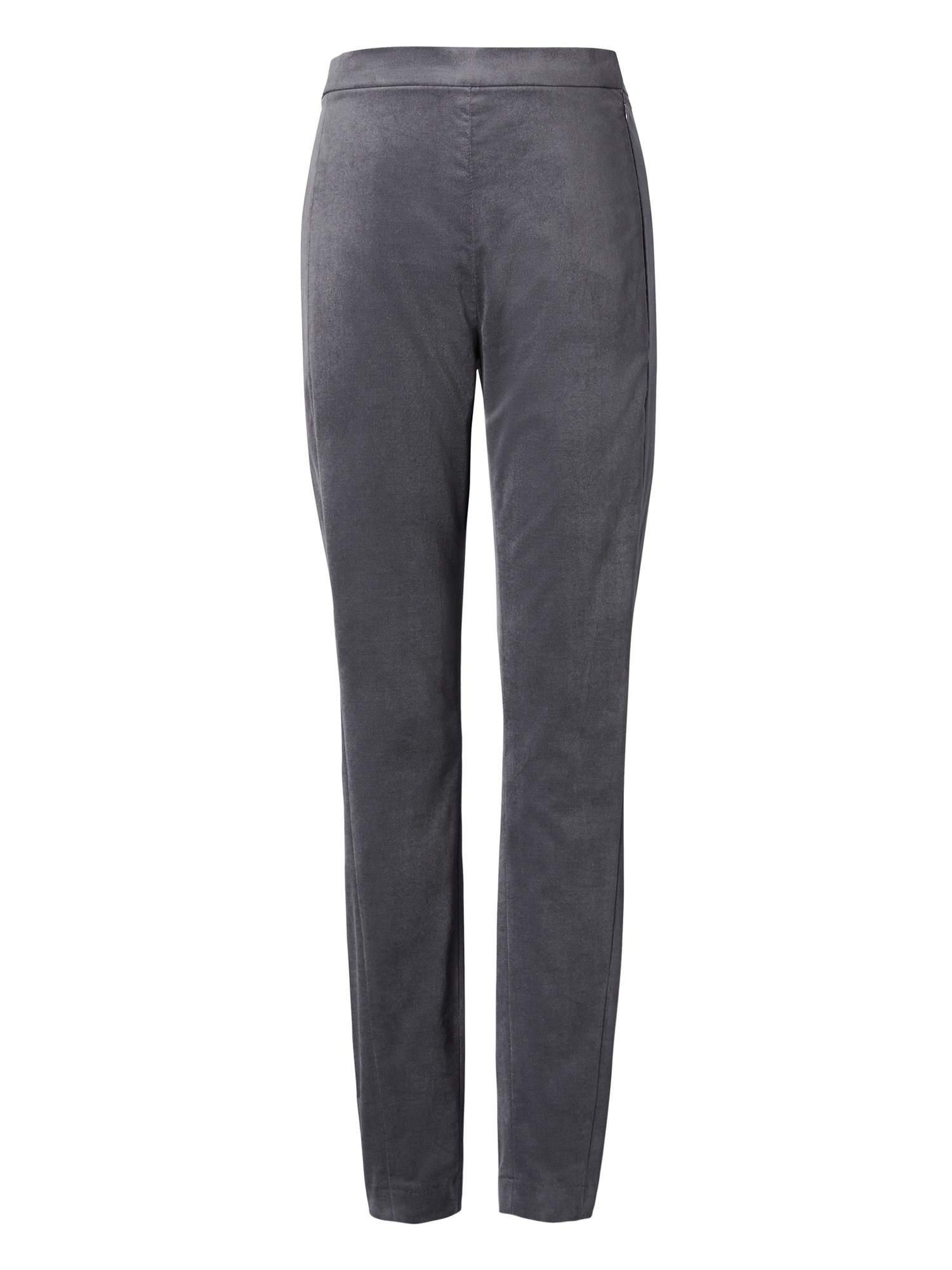 Devon Legging-Fit Stretch-Velvet Ankle Pant