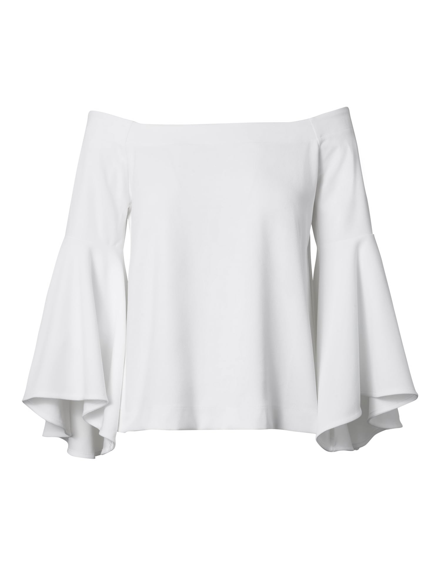 Off-the-Shoulder Bell-Sleeve Top | Banana Republic