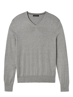 Men's Silk Cotton Cashmere Sweaters | Banana Republic