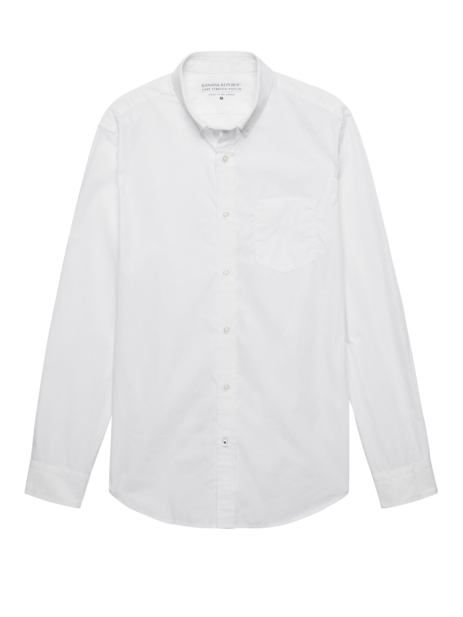 Standard-Fit Luxe Poplin Shirt