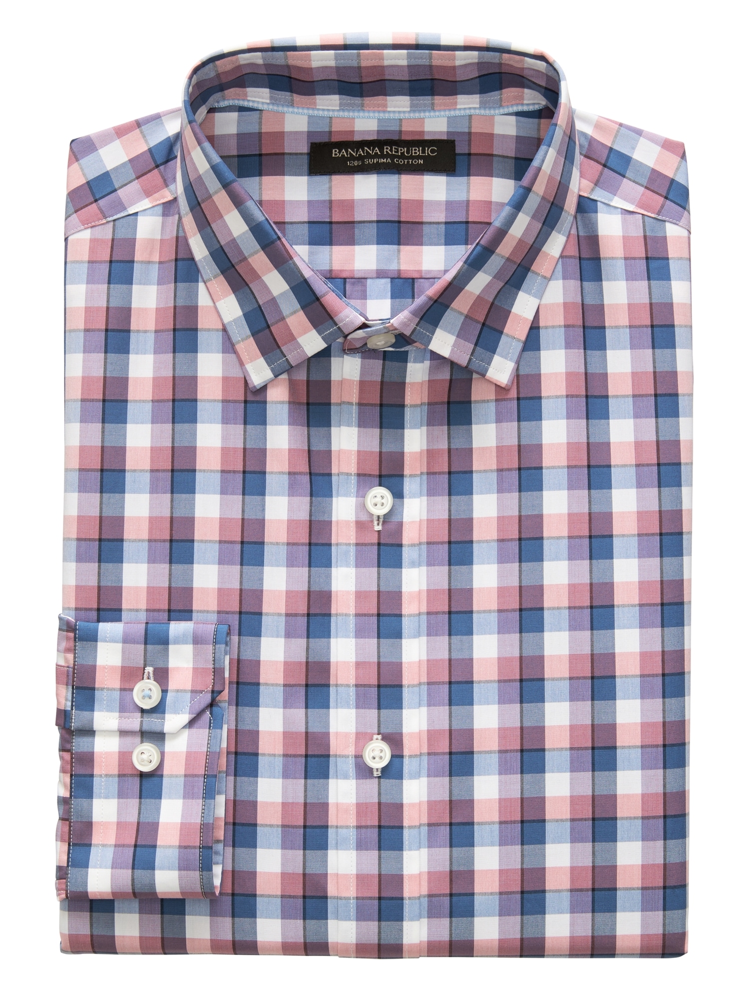 Grant Slim-Fit SUPIMA® Cotton Check Shirt