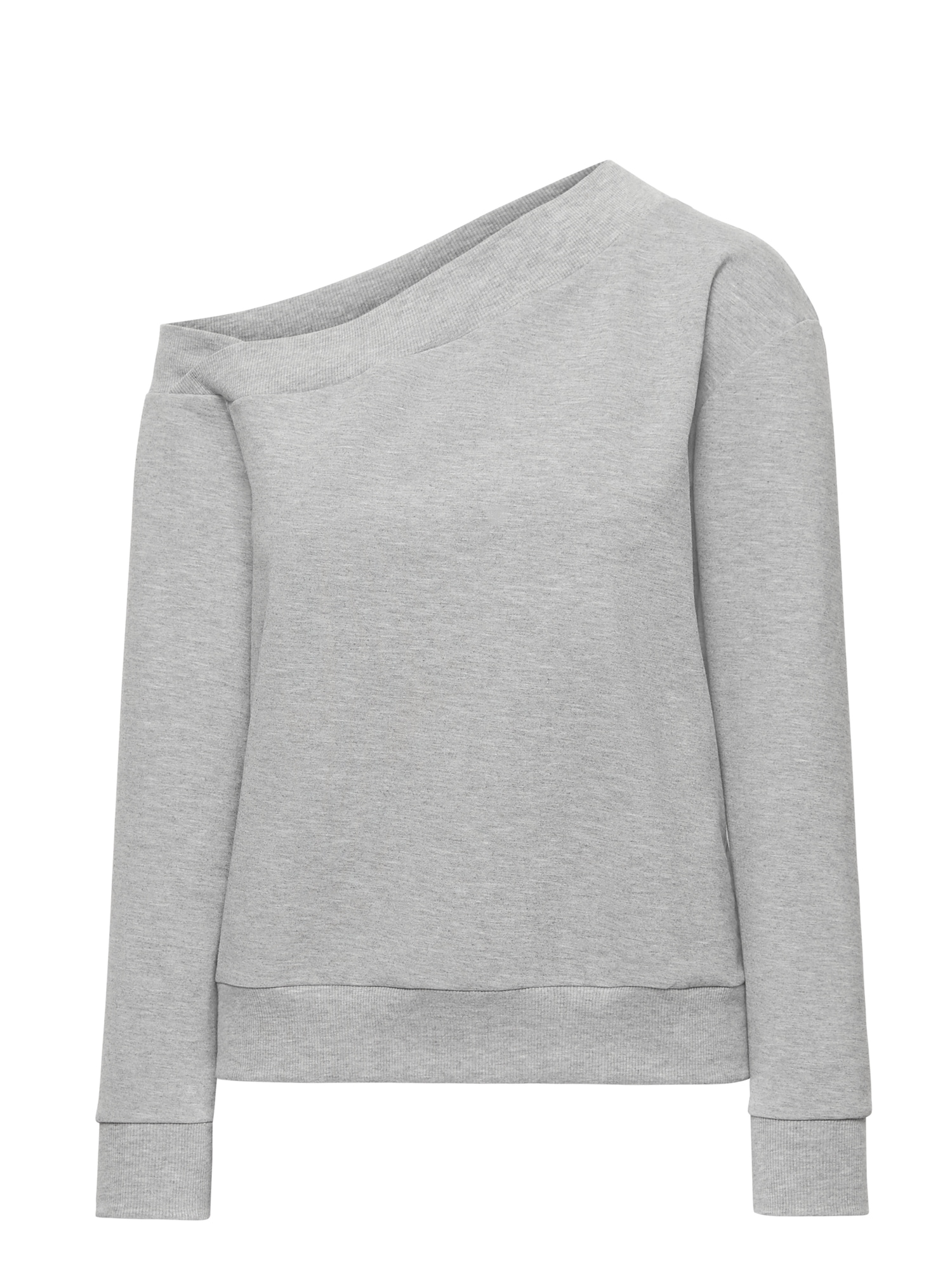 One-Shoulder Couture Sweatshirt | Banana Republic